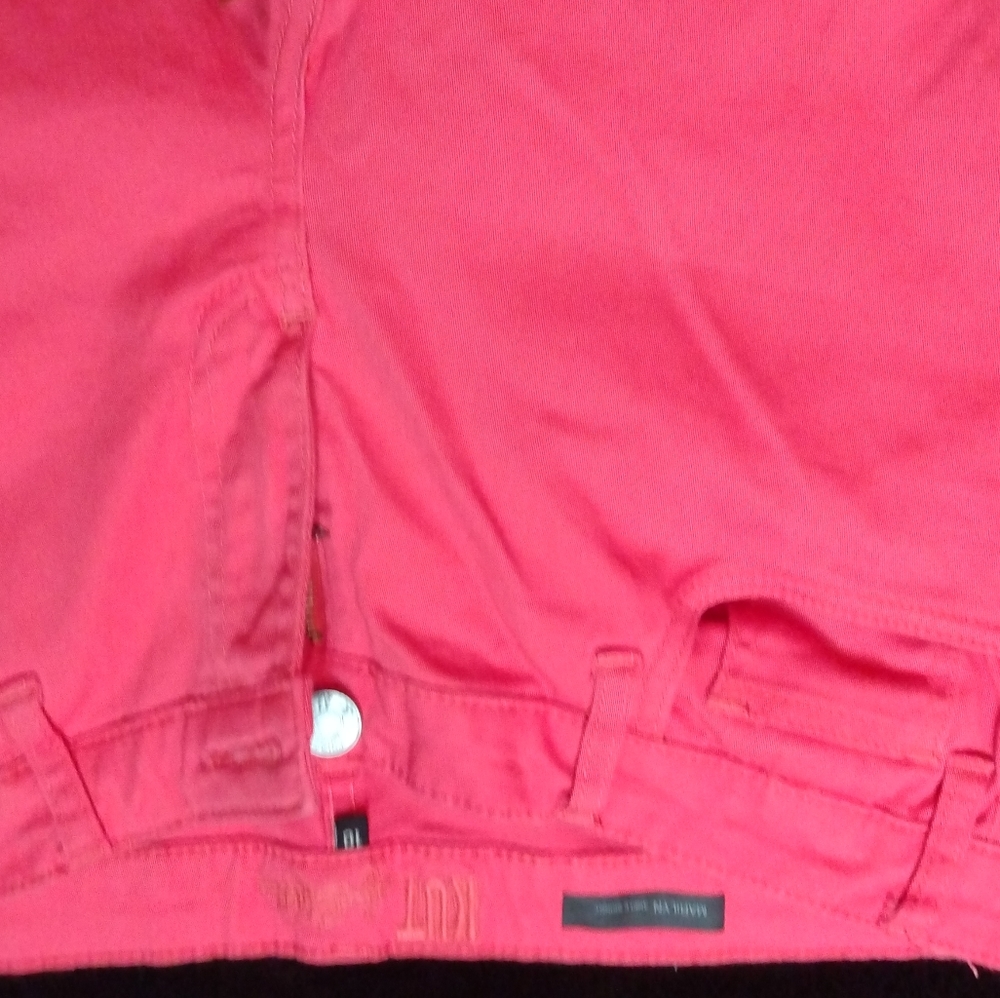 Women size 10 cut from the cloth red skinny jeans